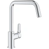 Смеситель для кухни Grohe "Eurosmart" 30567000, глянцевый хром, латунный корпус