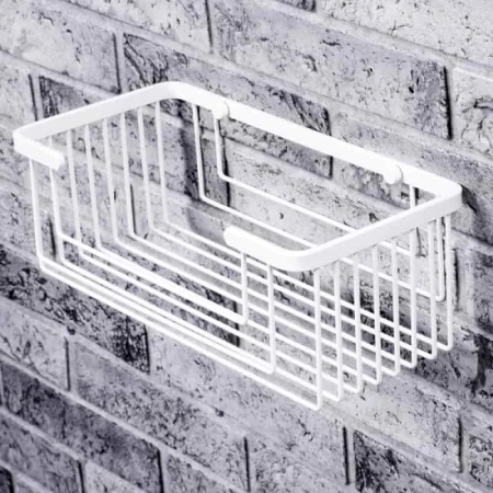 Полка WasserKraft K-711WHITE металлическая
