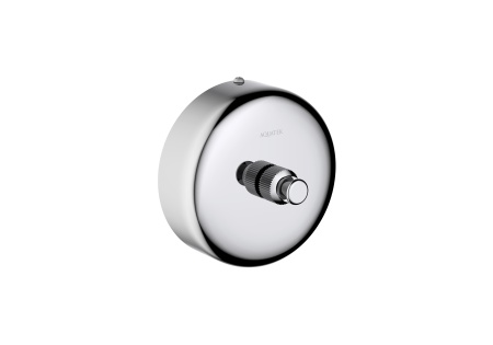 Веревка для белья 2,5 м в комплекте с держателем AQUATEK, полир. хром AQ4994CR