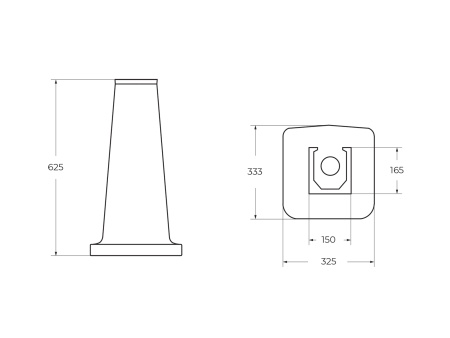 Пьедестал BelBagno BOHEME BB115P