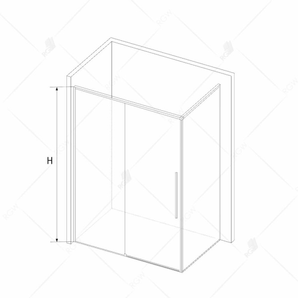 Душевой уголок RGW SV-42 (SV-12 + Z-050-2)