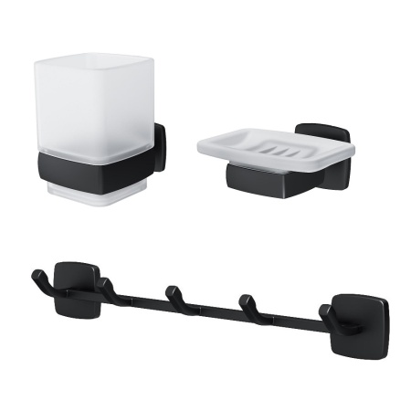 AK90B1903B Gem набор аксессуаров для зоны красоты, черный