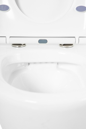 Комплект унитаза с инсталляцией BelBagno Tre BB8001CHR/SC/BB002-80/BB014-SR-BIANCO с сиденьем Микролифт и Белой клавишей смыва