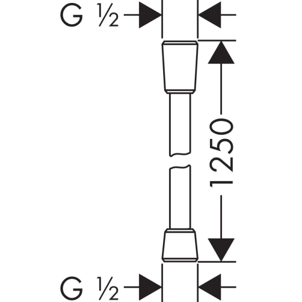 Душевой комплект 280 мм Hansgrohe Croma 280 27961670