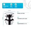 Донный клапан Hansgrohe 50100000 click-clack Хром