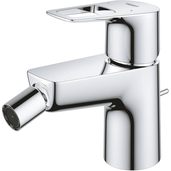 Смеситель для биде Grohe "BauLoop" 23338001, однорычажный, латунный, вертикальный монтаж