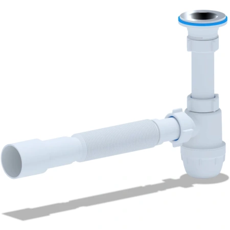 Сифон для раковины 1 1/4"-32*40/50 АНИ пласт BM1016
