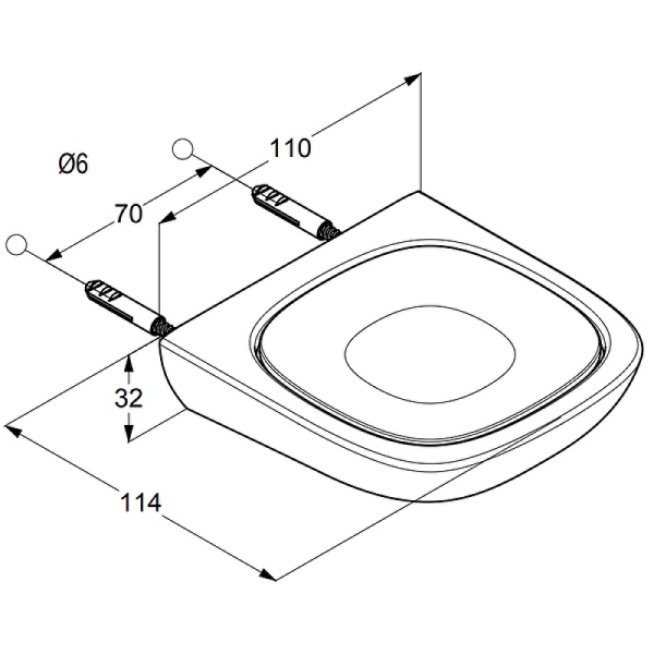 Мыльница Kludi Ambienta 5398505 Хром Белый
