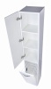 Колонна универсальная "Каре 30 L" с корзиной, Люкс белая, PLUS
