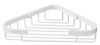 Полка WasserKraft K-733WHITE металлическая