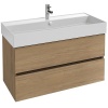 Тумба без раковины для раковины Jacob Delafon Tolbiac 100 EB2383-E75 подвесная Дуб Девас