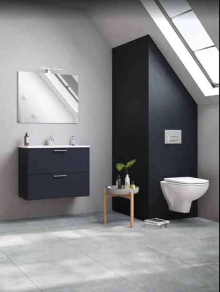 Комплект унитаза с инсталляцией Vitra S 20 9004B003-7207 с сиденьем Микролифт и клавишей смыва Хром глянец
