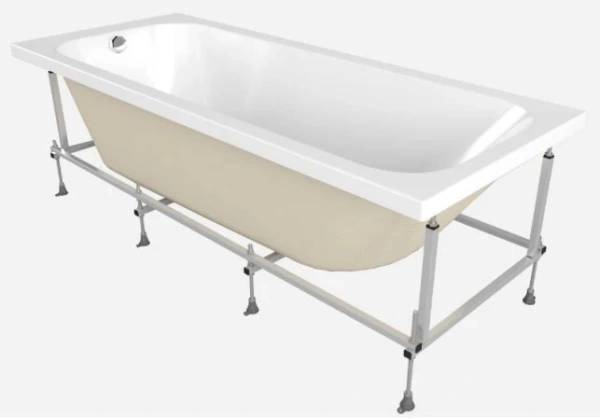 Монтажный комплект для ванны 170 Santek Ламма 1.WH50.1.749 каркас со слив-переливом и креплениями