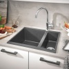 Кухонная мойка Grohe K500 56 31648AT0 Cерый гранит