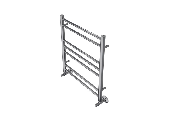 Полотенцесушитель водяной Aquatek (Акватек) Либерти П7 500х600 мм, подключение нижнее/диагональное, сверхпрочная пищевая нержавеющая сталь AISI 304L, гарантия 10 лет