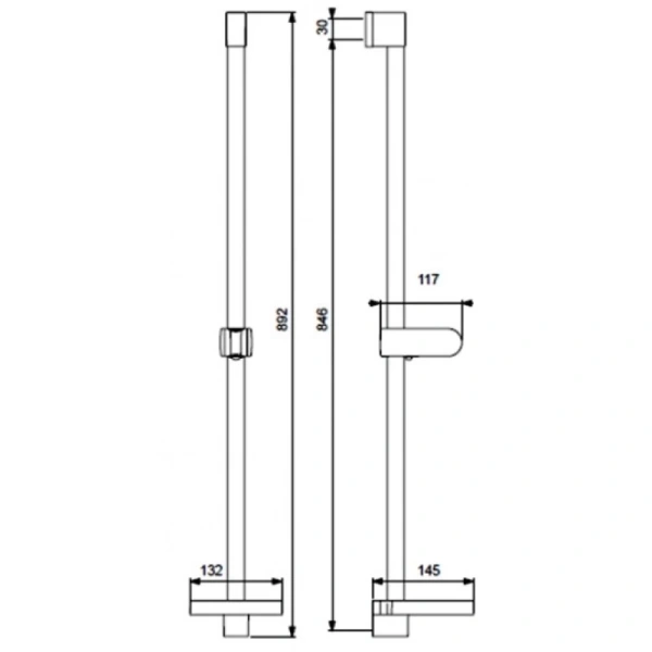 Душевая штанга XL Vidima Fresh BA220AA