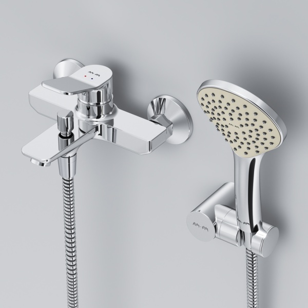 F85A10000 X-Joy, смеситель для ванны и душа излив 164 мм, хром, шт