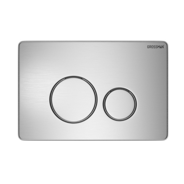 Комплект 2 в 1: инсталляция GROSSMAN 900.K31.01.000+клавиша смыва Style 700.K31.05.12M.12M хром сати