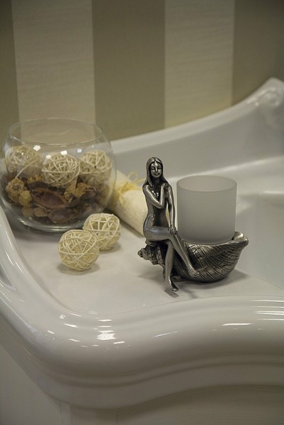 Стакан для зубных щеток Art&Max Juno AM-B-0071D-T Серебро