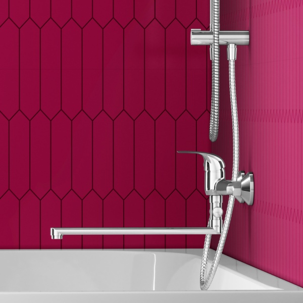 D1109500 Stark cмеситель для ванны и душа с длинным изливом