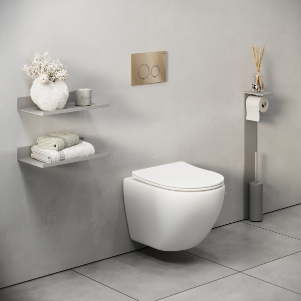 Комплект 3 в 1: инсталляция 900.K31.01.000+клавиша 700.K31.01.310.310+унитаз GR-4455S