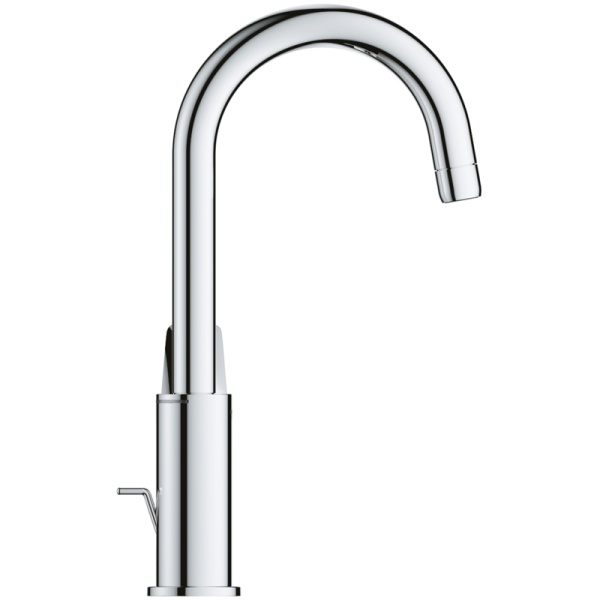Смеситель для раковины Grohe "BauLoop" 23763001, рычажный, хром, длина излива 14 см
