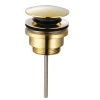 AQM7003GG Донный клапан, Glossy gold