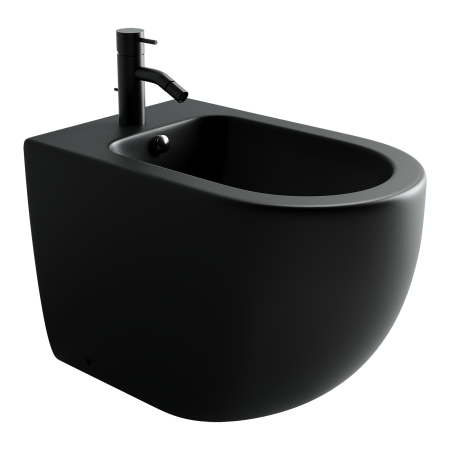 CN4005MB Напольное биде Metropol, 1 отверстие под смеситель, в комплекте крепеж для монтажа (цвет чё