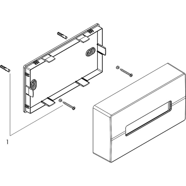 Диспенсер гигиенических пакетов Hansgrohe AddStoris 41773140 Бронзовый